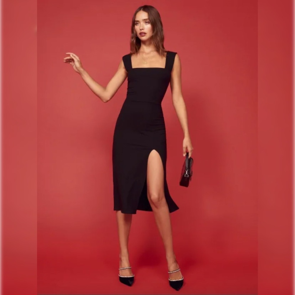 Reformation Cassi Midi Dress